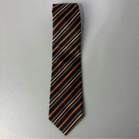 Alltons JZ Richards Gallery Collection Men's Neck Tie Striped Made by hand USA - Picture 1 of 5